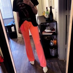 VS Pink Flare Yoga Pants